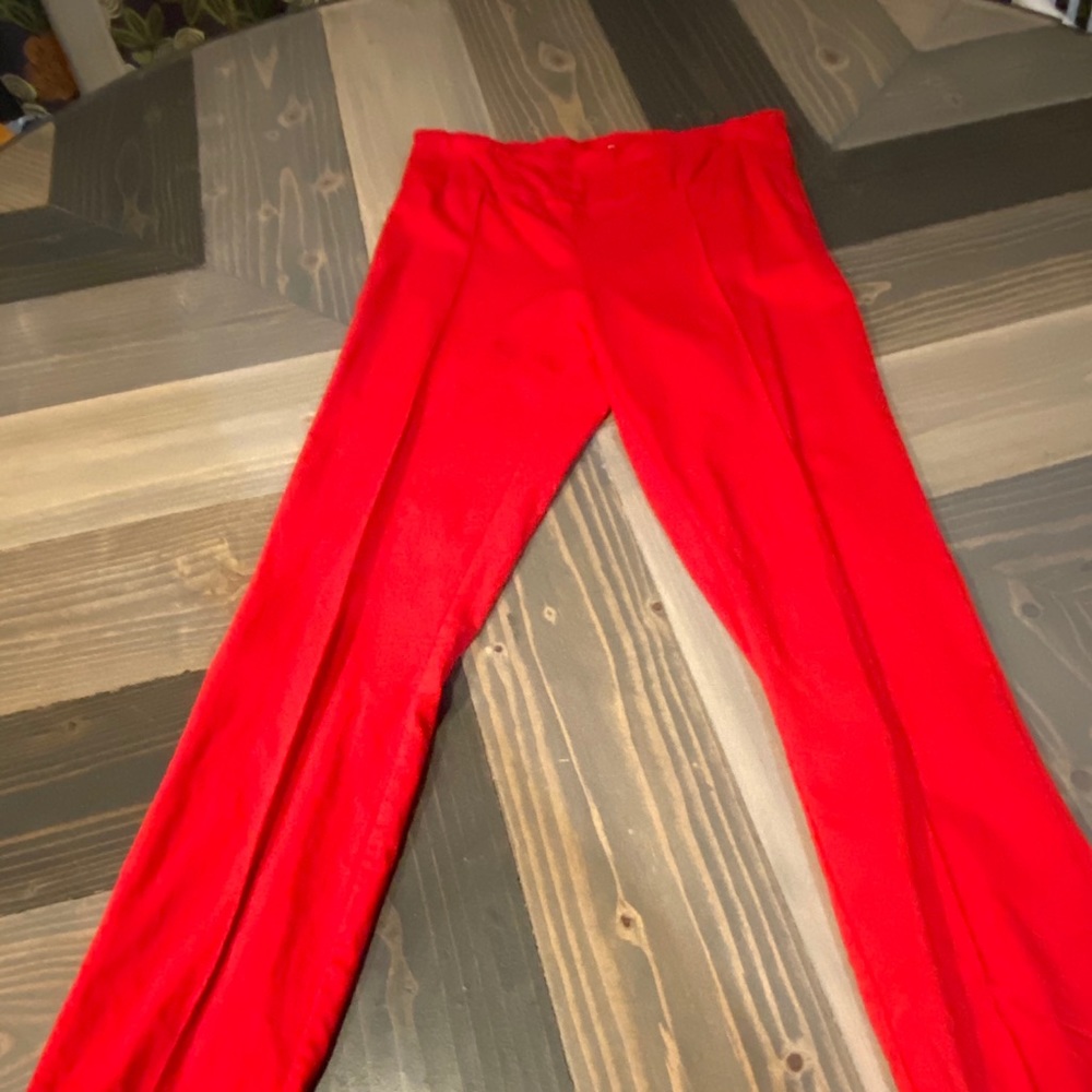Red Skinny Pants